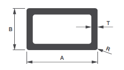 Rectangular Aluminum Tubing Shape #2