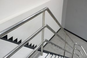 Aluminum Railing on Staircase - 6063 Aluminum