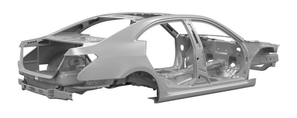 Unibody chassis with aluminum extrusions (1)