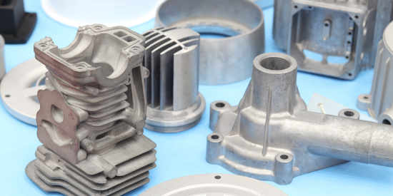 Various cast automotive parts