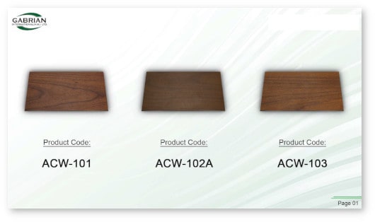 Wood-Effect Aluminum Patterns