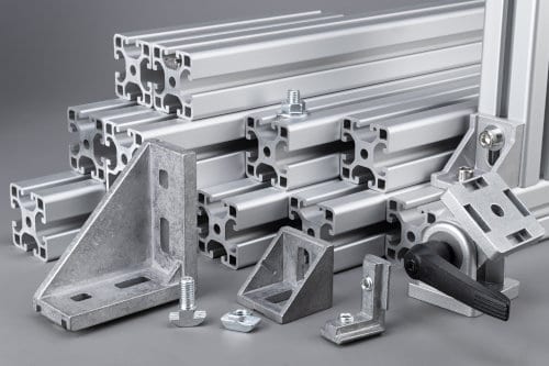Various Pieces for T-Slot Aluminum Framing