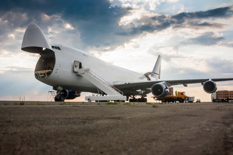 Cargo plane for air freight