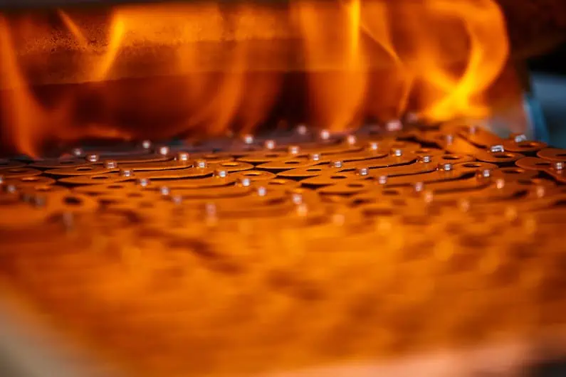 Annealing metal parts