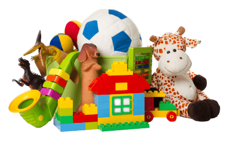 Assorted plastic and other toys