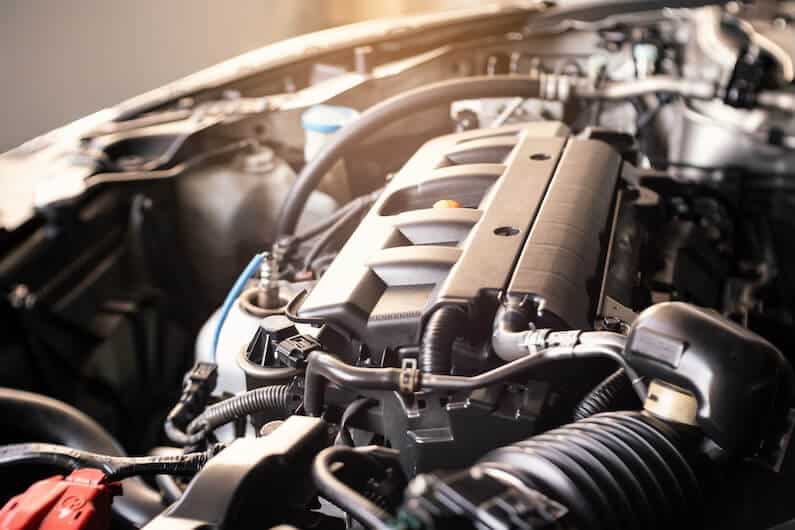 Modern automotive engine